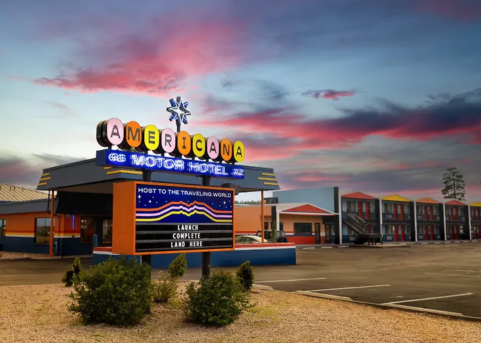 Hotel Americana Motor In Near Nau & Downtown Flagstaff